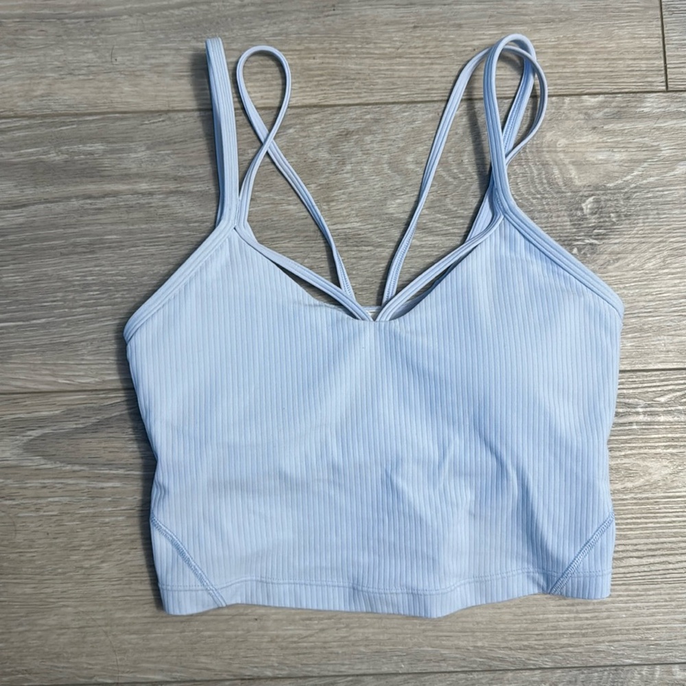 Lululemon Align Strappy Ribbed Tank Top in Windmill Blue